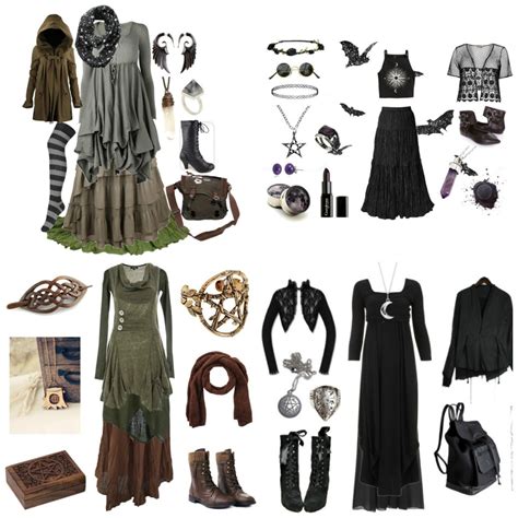 Fashionable witch attire